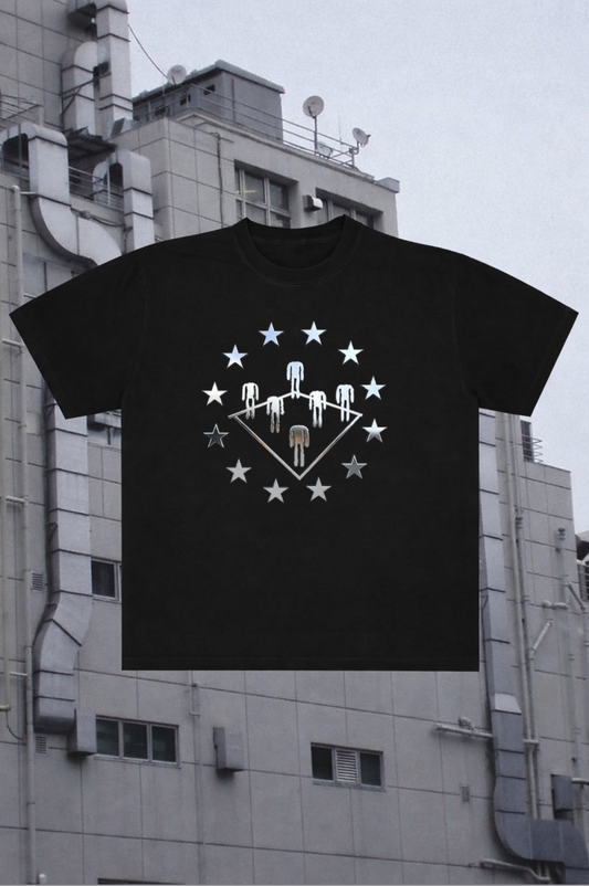WAGMI STARS TEE BLACK